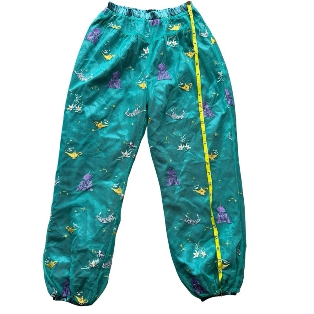 Disney Hanna Andersson Girl Princess JasmineBirthday Party Pants sz L 8 9 10 12